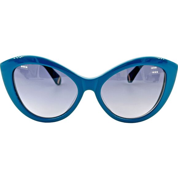 Zac Posen Shelly Womens Sunglass TE Teal w Gray Gradient